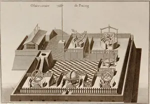 Ecliptic: Beijing Observatory, from a 1674 engraving. ?