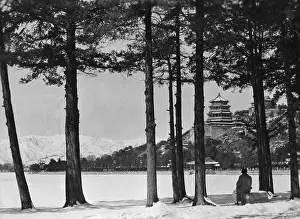 Dowager: Beijing with snow, 1936