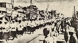 Participated: Beijing Students Protest During the May Thirtieth Movement