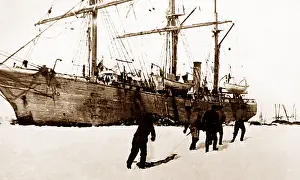 Fetching: Belgian antarctic expedition 1897-8, fetching