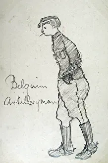 Artilleryman: Belgian Artilleryman