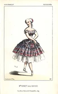 Adelina: Belgian dancer Mlle Adelina Plunkett in the