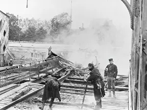 Tactics: Belgian engineers at Termonde, Belgium, WW1