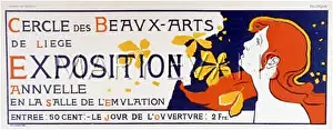 Cercle: BELGIAN EXHIBITION POSTR