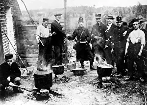 Sauce: Belgian field kitchen, 1914