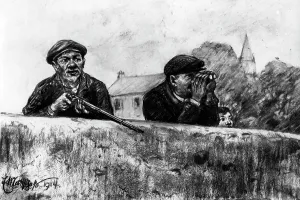 Tape: Belgian franctireurs, 1914