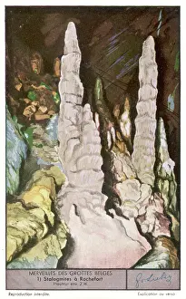 Stalagmites: BELGIAN GROTTO 1