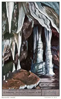 Stalactites: BELGIAN GROTTO 2