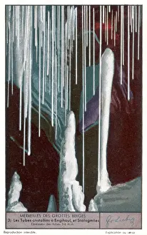 Stalagmites: BELGIAN GROTTO 3