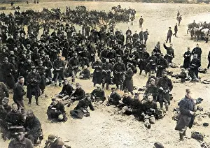 Lucinda Gosling Collection: Belgian infantry at Haelen