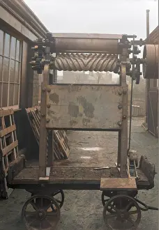 Battersbys: Belgian machine at Battersby's hatworks