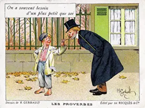 Proverb: Belgian Proverb - Needing help, no matter whom provides it