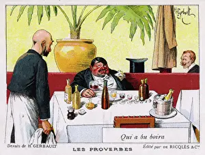 Aug18: Belgian Proverb - He who drank will drink
