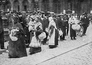 Belgian refugees in Brussels