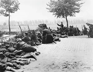 Leuven: Belgian retreat to Antwerp, WW1