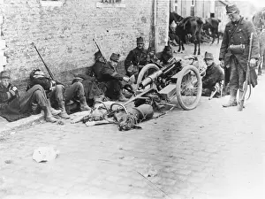 Leuven: Belgian retreat to Antwerp, WW1
