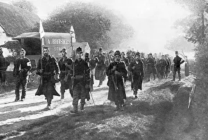 Invaded: Belgian soldiers head to war