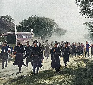Trond: Belgian soldiers on the march