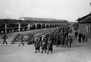 Departures: Belgian troops in Brussels