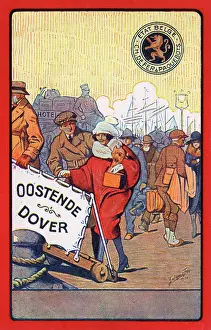Gangplank: Belgium - Boarding the Ferry to Dover at Ostende