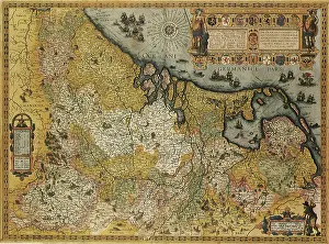 1606: Belgium and Holland Map 1606