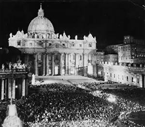 Plazas: Believers on St. Peter's Square