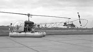Biggin: Bell 47G-1 G-ARIA