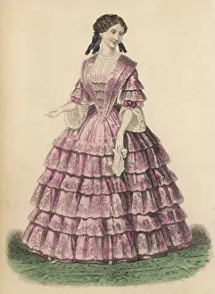 Flounces: Bell Assemblee 1852