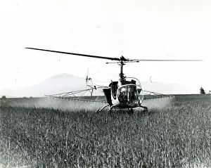 Duster: Bell Model 47B-3 crop duster
