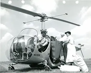 Duster: Bell Model 47B-3, NC133B, crop duster