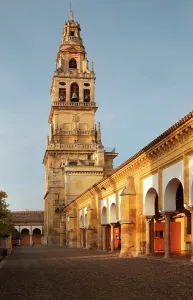 Naranjos: Bell tower, Cathedral-Great Mosque, Cordoba, Andalusia