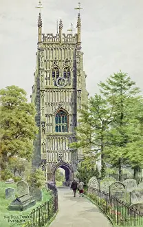 Worcs: Bell Tower, Evesham, Worcestershire