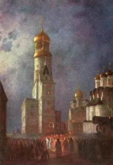 Stepanov: Bell Tower of Ivan the Great, Kremlin, Moscow