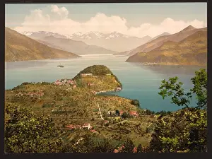Bellagio, general view, Lake Como, Italy