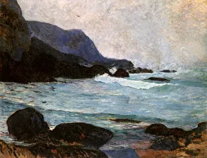 Turquoise: Bellangenay Coast, by Gauguin