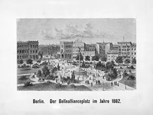 Roundabout: Belle Alliance Square in Berlin, 1882