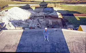 Beachy: Belle Tout Lighthouse being moved - 17th March, 1999