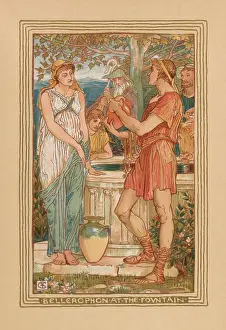 Mythic: Bellerophon at the Fountain