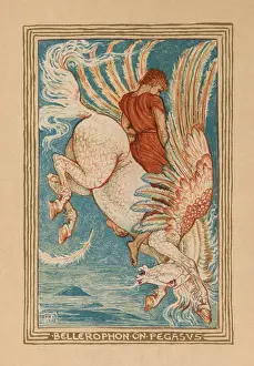 Taming: Bellerophon On Pegasus