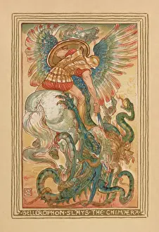 Mythic: Bellerophon Slays the Chimera