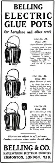 Belling: Belling Electric Glue Pots For Aircraft Work