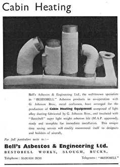 Cladding: Bell's Asbestos - Aircraft Asbestos Cabin Heating Cladding
