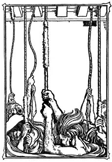 Frantic: The Bells, illustration by William Heath Robinson