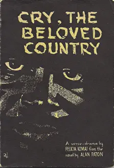 Beloved: Cry the Beloved Country (programme cover)