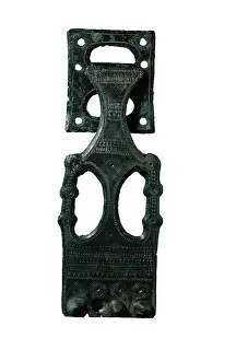 Brooche: Belt brooch in Bureba style from the Second