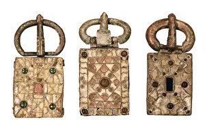 Insides: Belt clasp. 6th-7th centuries. Visigothic art