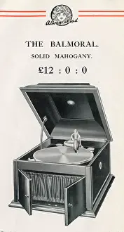 Gramophone: Beltona Balmoral table-top Gramophone