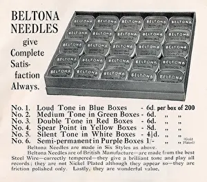 Gramophone: Beltona Gramophone Needles
