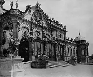 Belvedere: Belvedere Palace in Vienna, 1936