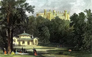Battlements: Belvoir Castle